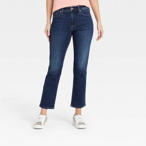 High-Rise Slim Straight Fit Jeans